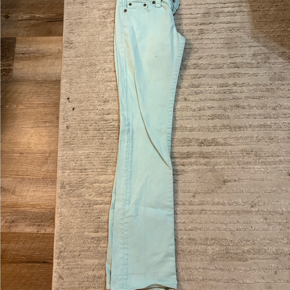 True Religion light wash Flare Jeans